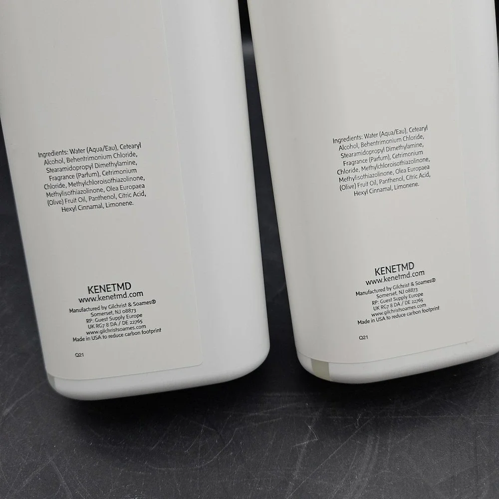 KenetMD Rinse Well Conditioner Set Of 2 Pump Bottles 15 oz‎ Gilchrist & Soames